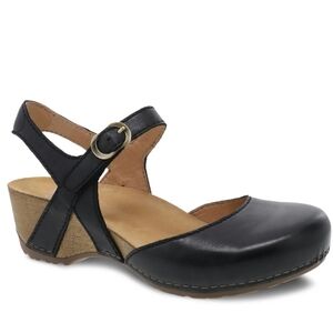 DANSKO TIFFANI BLACK MILLED BURNISHED MARY JANE SZ 40